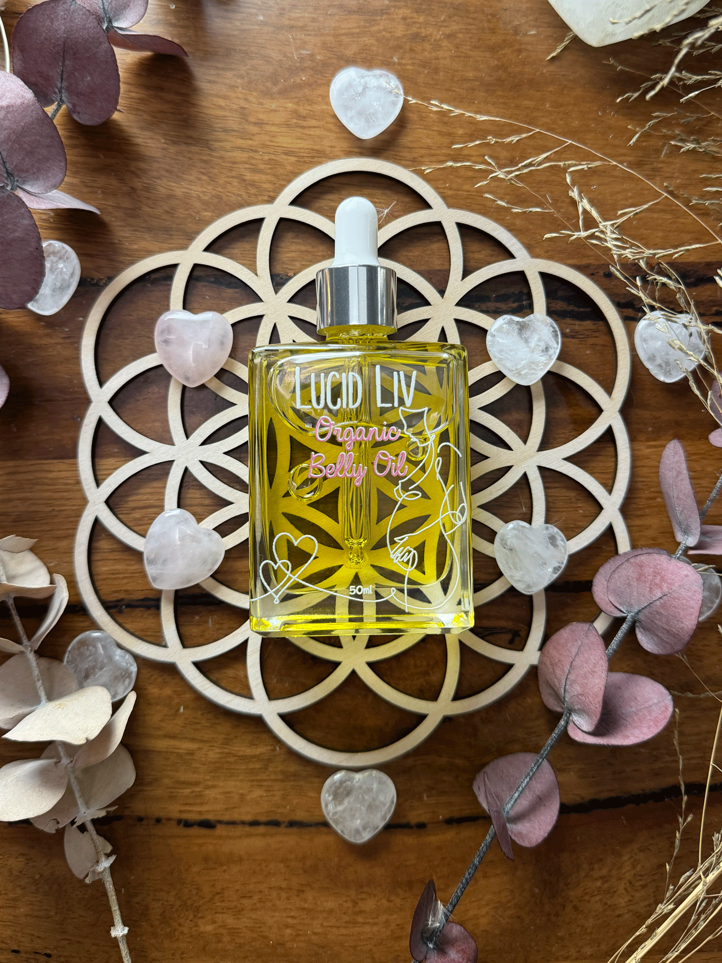 organicbellyoilseedoflife Organic Belly Oil- Lucid Liv