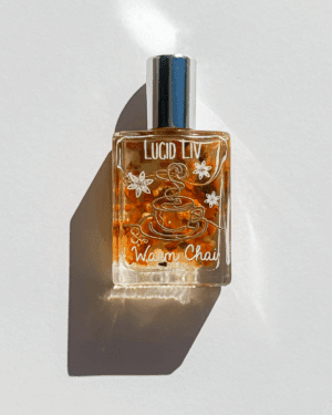 Lucid Liv Warm Chai Organic Essential Oil Perfume
