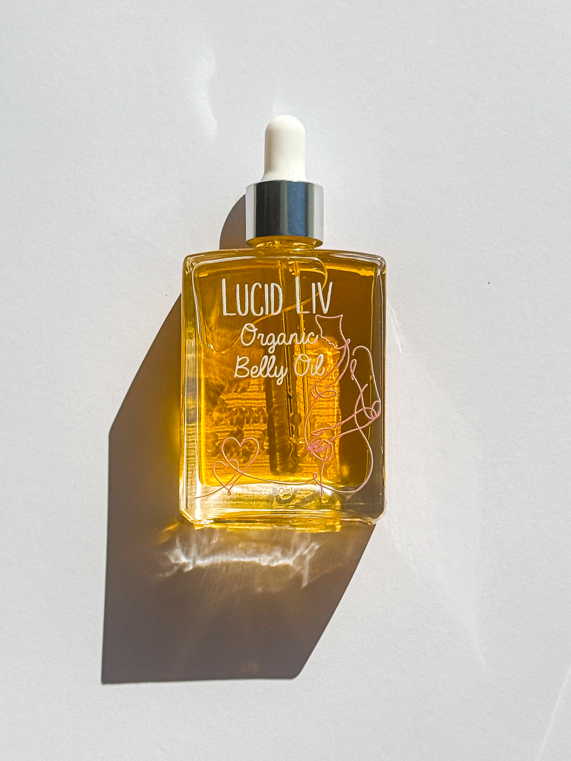 Lucid Liv Organic Belly Oil